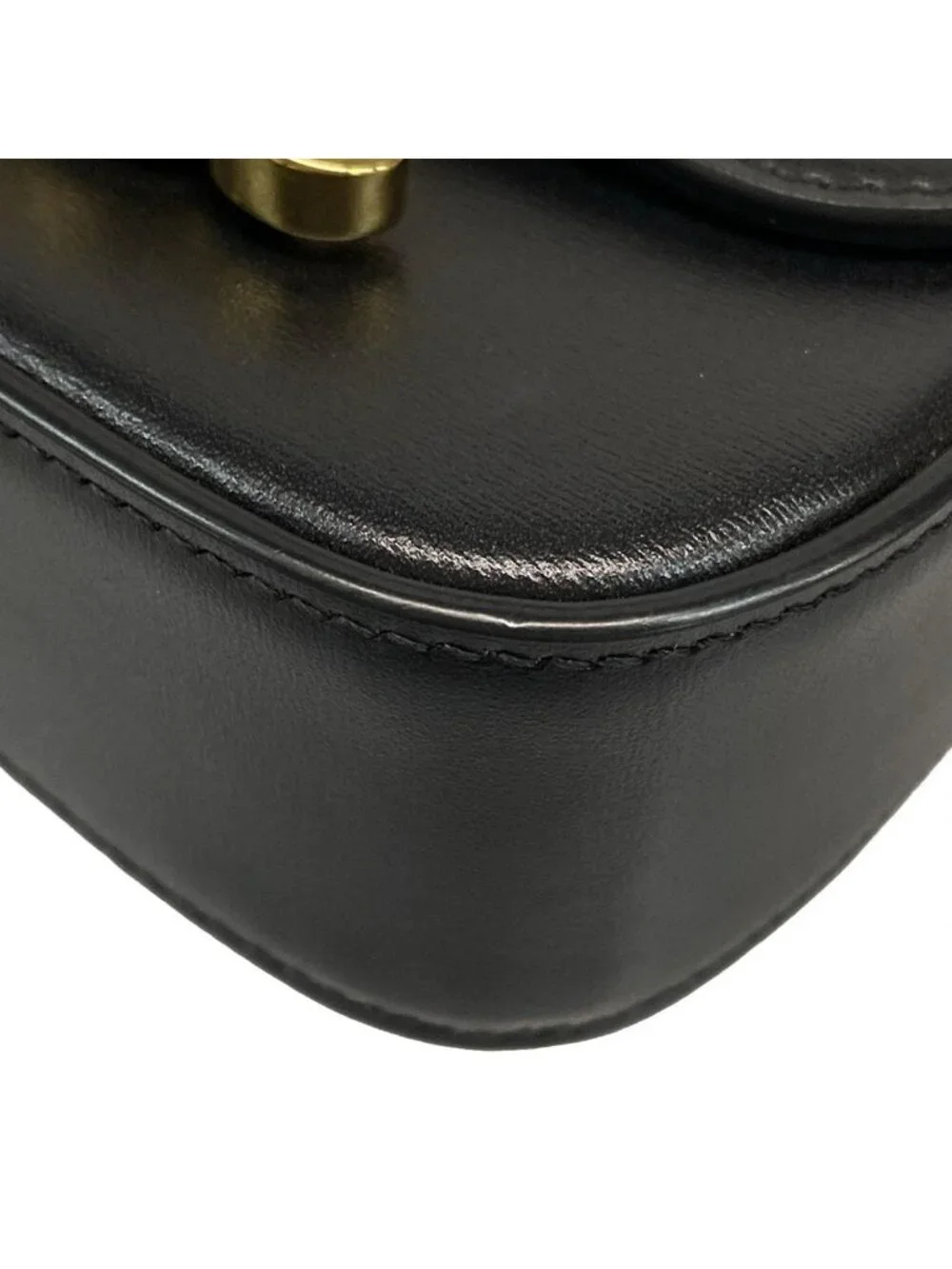 ★SOLD★ Celine Shoulder Bag Mini Claude Black - Picture 6 of 15